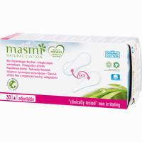 Bio Slipeinlagen Flex 100% Bio Baumwolle Masmi 30 Stück