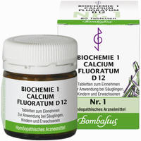 Biochemie 1 Calcium Fluoratum D12 Tabletten 80 Stück