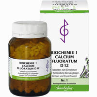 Biochemie 1 Calcium Fluoratum D12 Tabletten 500 Stück