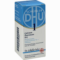 Biochemie 1 Calcium Fluoratum D12 Tabletten Dhu-arzneimittel 80 Stück
