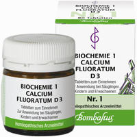 Biochemie 1 Calcium Fluoratum D3 Tabletten 80 Stück