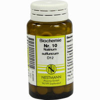 Biochemie 10 Natrium Sulfuricum D12 Tabletten 100 Stück