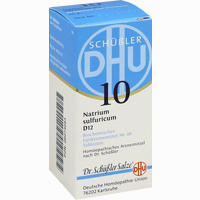 Biochemie 10 Natrium Sulfuricum D12 Tabletten Dhu-arzneimittel 80 Stück