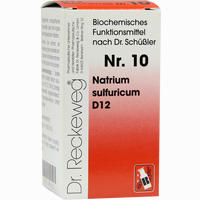 Biochemie 10 Natrium Sulfuricum D12 Tabletten Dr. Reckeweg & Co 200 Stück