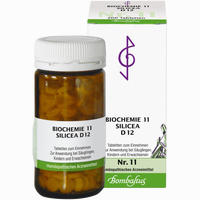 Biochemie 11 Silicea D12 Tabletten BOMBASTUS 200 Stück