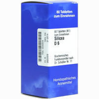 Biochemie 11 Silicea D6 Tabletten 80 Stück