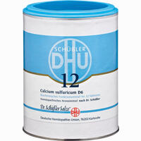 Biochemie 12 Calcium Sulfuricum D6 Tabletten 1000 Stück