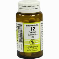 Biochemie 12 Calcium Sulfuricum D6 Tabletten 100 Stück
