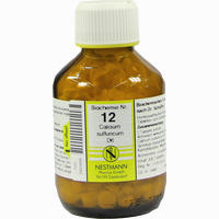 Biochemie 12 Calcium Sulfuricum D6 Tabletten 400 Stück