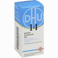 Biochemie 14 Kalium Bromatum D12 Tabletten DHU-Arzneimittel 80 Stück