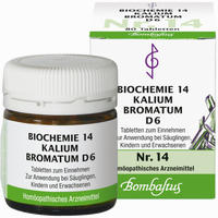 Biochemie 14 Kalium Bromatum D6 Tabletten 80 Stück