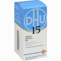Biochemie 15 Kalium Jodatum D12 Tabletten Dhu-arzneimittel 200 Stück