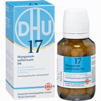 Biochemie 17 Manganum Sulfuricum D6 Tabletten Dhu-arzneimittel 200 Stück