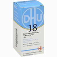 Biochemie 18 Calcium Sulfuratum D12 Tabletten DHU-Arzneimittel 200 Stück