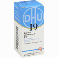 Biochemie 19 Cuprum Arsenicosum D12 Tabletten DHU-Arzneimittel 80 Stück