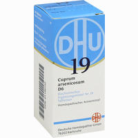 Biochemie 19 Cuprum Arsenicosum D6 Tabletten DHU-Arzneimittel 80 Stück
