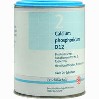 Biochemie 2 Calcium Phosphoricum D12 Tabletten 1000 Stück
