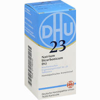 Biochemie 23 Natrium Bicarbonicum D12 Tabletten 80 Stück