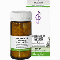 Biochemie 24 Arsenum Jodatum D6 Tabletten BOMBASTUS 200 Stück