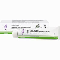 Biochemie 3 Ferrum Phosphoricum D 4 Creme 100 ml