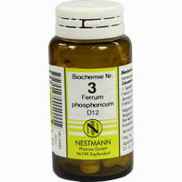 Biochemie 3 Ferrum Phosphoricum D12 Tabletten 100 Stück