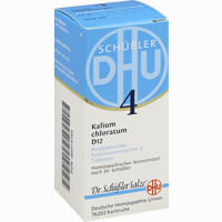 Biochemie 4 Kalium Chloratum D12 Tabletten Dhu-arzneimittel 80 Stück