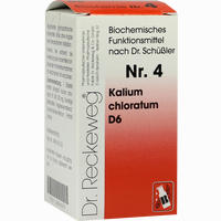 Biochemie 4 Kalium Chloratum D6 Tabletten Dr. Reckeweg & Co 200 Stück