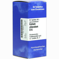 Biochemie 4 Kalium Chloratum D6 Tabletten Iso-arzneimittel 80 Stück