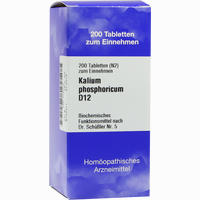 Biochemie 5 Kalium Phosphoricum D12 Tabletten Iso-arzneimittel 200 Stück