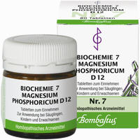 Biochemie 7 Magnesium Phosphoricum D12 Tabletten 80 Stück