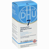 Biochemie 7 Magnesium Phosphoricum D12 Tabletten Dhu-arzneimittel 80 Stück