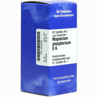 Biochemie 7 Magnesium Phosphoricum D6 Tabletten 80 Stück