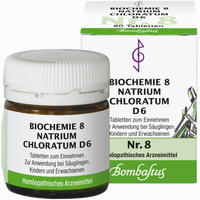 Biochemie 8 Natrium Chloratum D6 Tabletten BOMBASTUS 80 Stück