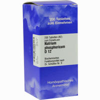 Biochemie 9 Natrium Phosphoricum D12 Tabletten Iso-arzneimittel 200 Stück
