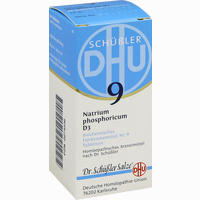 Biochemie 9 Natrium Phosphoricum D3 Tabletten DHU-Arzneimittel 80 Stück