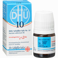 Biochemie Dhu 10 Natrium Sulfuricum D6 Globuli 10 g