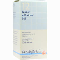 Biochemie Dhu 12 Calcium Sulfuricum D12 Tabletten 420 Stück