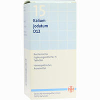 Biochemie Dhu 15 Kalium Jodatum D12 Tabletten 420 Stück