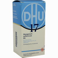 Biochemie Dhu 17 Manganum Sulfuricum D6 Tabletten 420 Stück