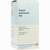 Biochemie Dhu 19 Cuprum Arsenicosum D12 Tabletten 420 Stück