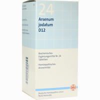Biochemie Dhu 24 Arsenum Jodatum D12 Tabletten 420 Stück