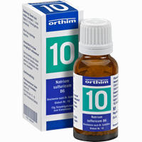 Biochemie Globuli Nr.10 Natrium Sulfuricum D6 15 g