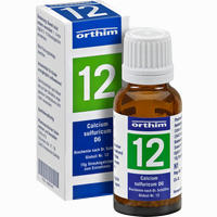 Biochemie Globuli Nr.12 Calcium Sulfuricum D6 15 g