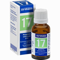 Biochemie Globuli Nr.17 Manganum Sulfuricum D12 15 g