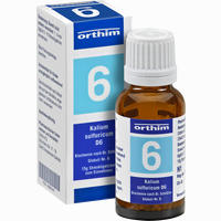 Biochemie Globuli Nr. 6 Kalium Sulfuricum D6 15 g