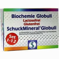 Biochemie Globuli Set 1- 12 Lactosefrei 12 x 7.5 g
