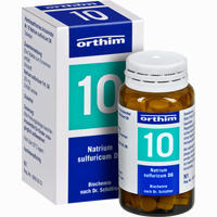 Biochemie Orthim Nr. 10 Natrium Sulfuricum D6 Tabletten 100 Stück