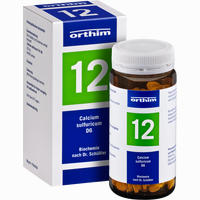 Biochemie Orthim Nr.12 Calcium Sulfuricum D6 Tabletten 400 Stück