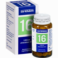 Biochemie Orthim Nr. 16 Lithium Chloratum D12 Tabletten 100 Stück