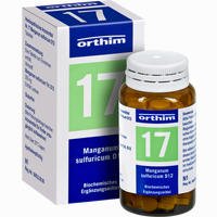 Biochemie Orthim Nr. 17 Manganum Sulfuricum D12 Tabletten 100 Stück